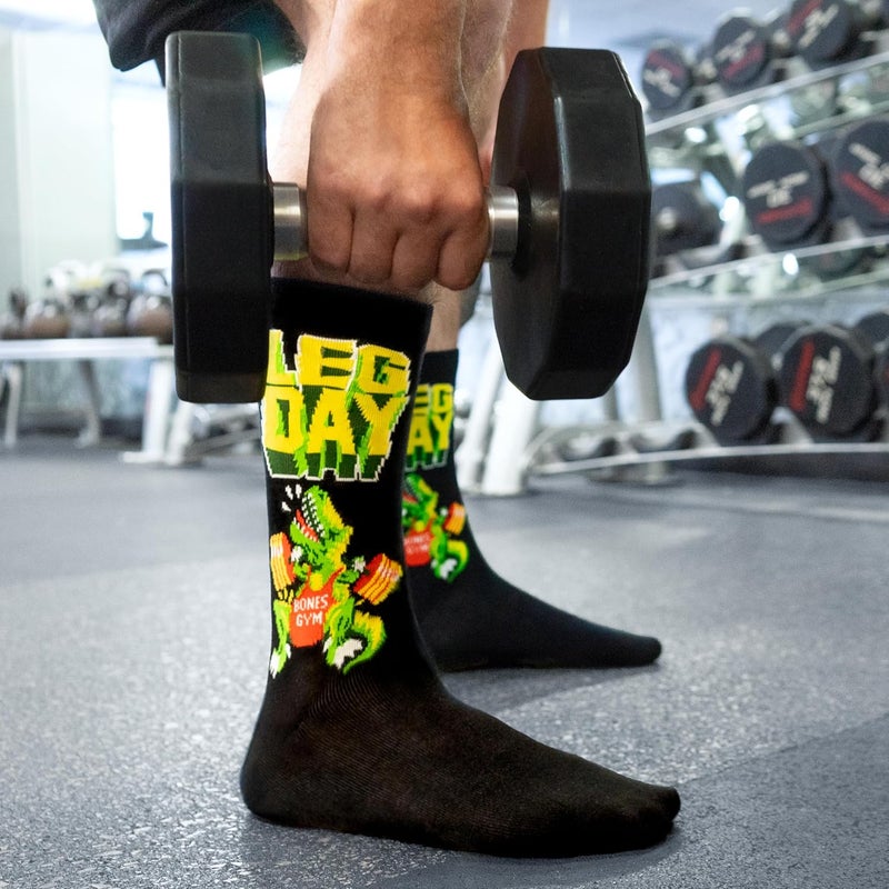 Lavley Funny Socks for Sports Fans and Players - Cool Novelty Gifts for Men, Women, & Teens - Image 4